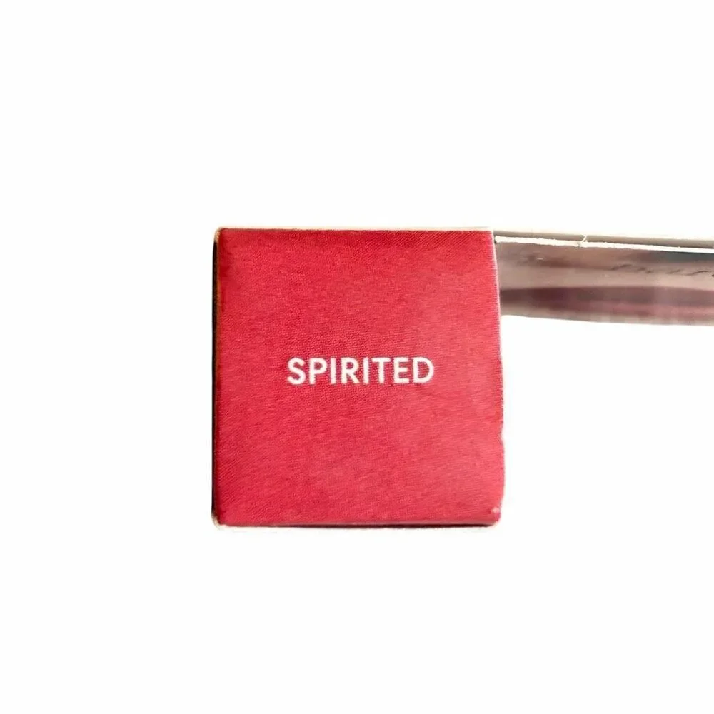 2 x BARE MINERALS Mineralist Matte Liquid Lipstick SPIRITED Red Travel Size